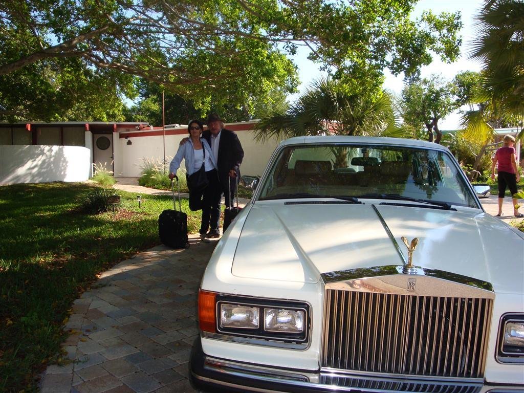 Rolls-roycem vezla Olga Matušková Kodeta na letiště