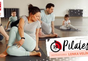 VIDEO: Pilates pro zdravá záda s Lenkou Velínskou
