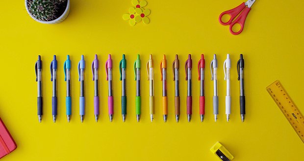 Barevná motivace ke studiu: Pořiďte dětem kvalitní psací potřeby