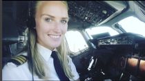 Nová hvězda Instagramu: Sličná důstojnice asturijských aerolinek a vůbec první žena-pilotka Španělska