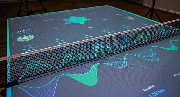 Digitalizace ping pongu: Super smart hrací stůl