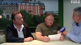 Piotr Koper a Andreas Liechter vystoupili v televizi s důkazem, že našli nacistické zlato.