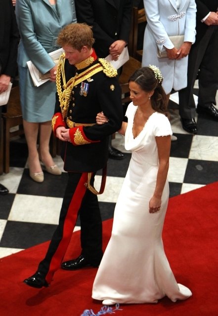 Pippa Middleton a Harry na svatbě Williama a Kate. Tehdy se do sebe zakoukali.