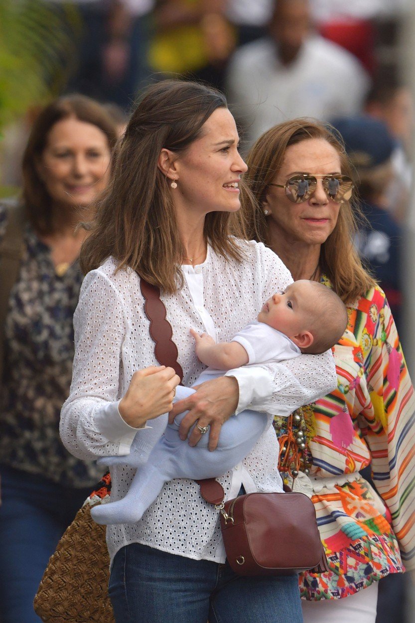 Pippa Middleton se synem Arthurem