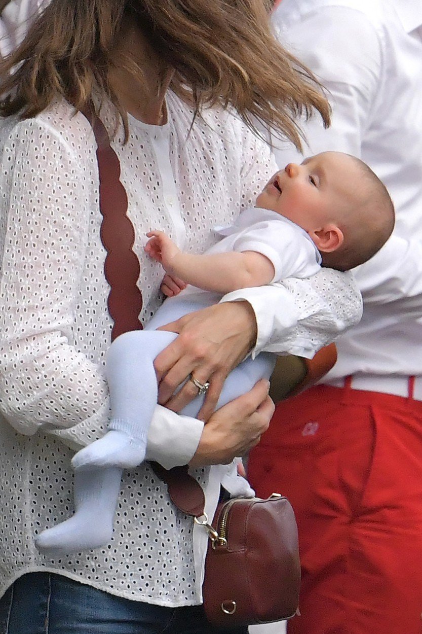Pippa Middleton se synem Arthurem