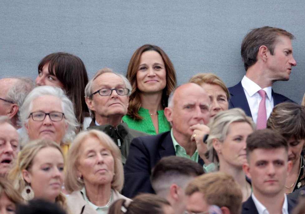 Pippa Middleton na Platinové párty