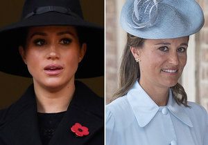 Pippa Middleton nikdy neměla Meghan ráda. Nepozvala ji ani na svatbu.