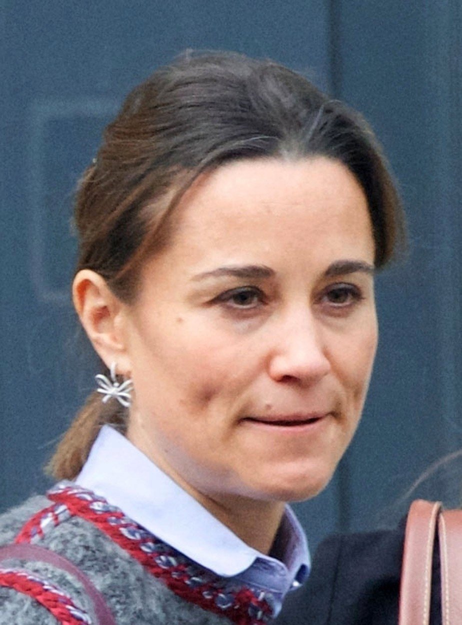 Nenalíčená Pippa Middleton