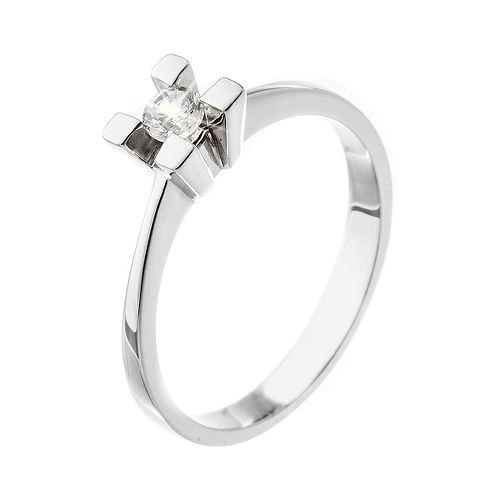 Zásnubní prsten s diamantem, JK jewels, 21 780 Kč