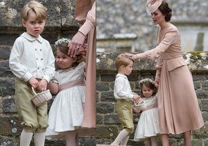 Proč princ George plakal na svatbě Pippy Middleton?