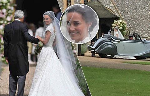 Pippa Middleton se vdala! Jak vypadal její svatební den?