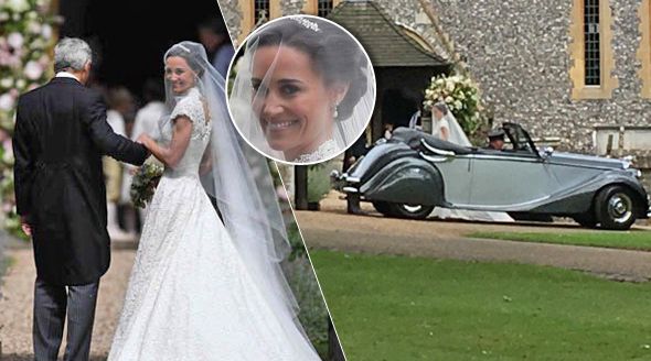 Nevěsta Pippa Middleton se vdává.
