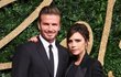 David Beckham s manželkou Victorií.
