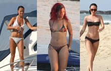 Celebrity v bikinách: Zvolte nejžhavější tělo! Pippa, Rihanna nebo Megan Fox?