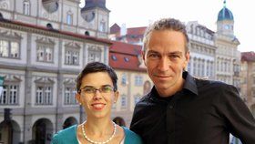 Ivan Bartoš a Olga Richterová (Piráti)