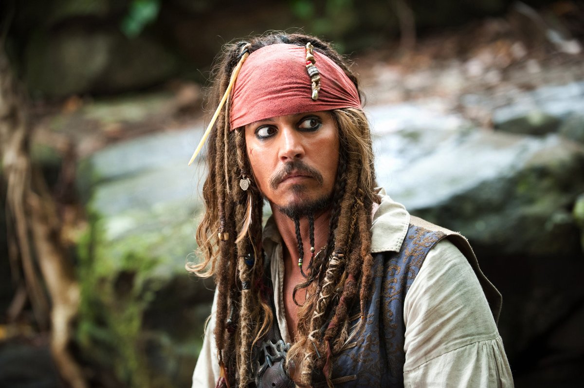 Johnny Depp alias Jack Sparrow