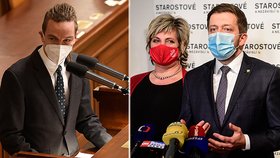 Předseda STAN Vít Rakušan podpořil koaliční smlouvu s Piráty. Čekají na verdikt lídra Ivana Bartoše (7.1.2021)