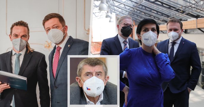 Ve volebních preferencích nadále vedou obě koalice, ANO je na třetím místě s 19,4 procenty