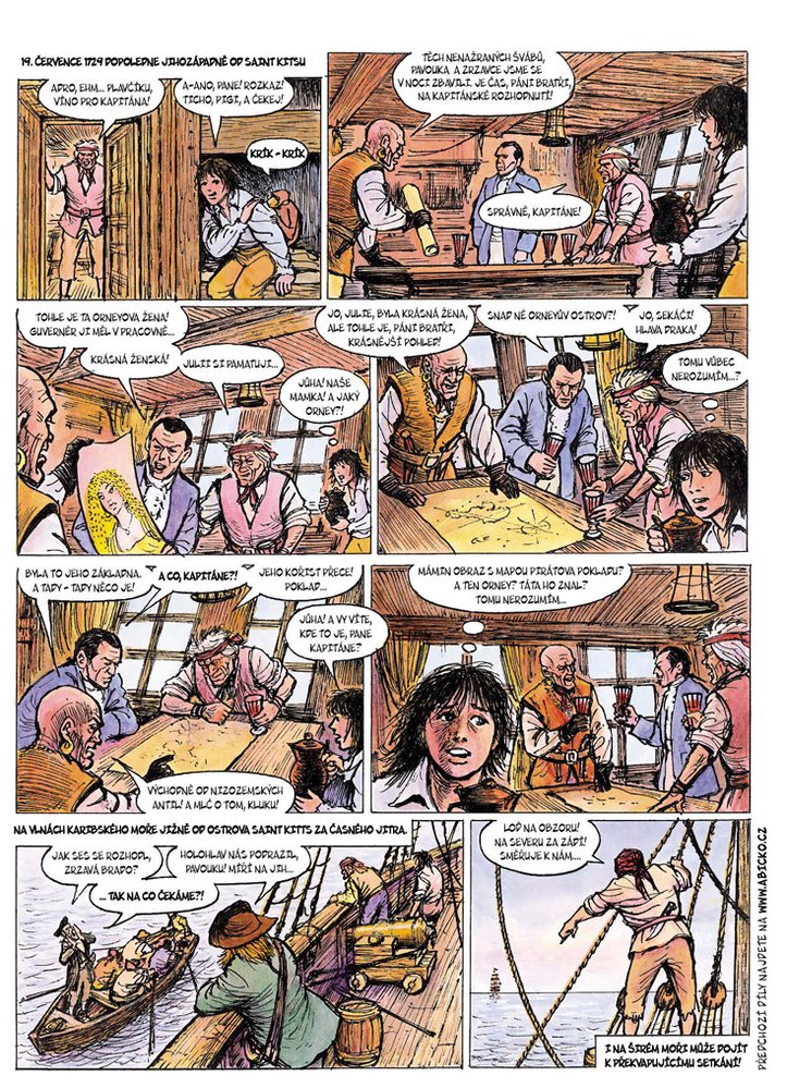 Pirátova dcera 7: Kapitánská rozhodnutí