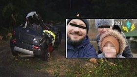 Slzy za Martina a Gábinu: Při bouřce na jejich auto spadl strom! Jejich synek osiřel