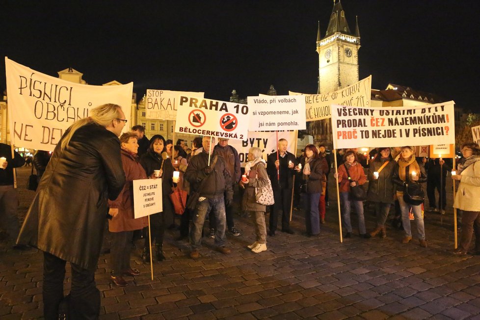 Lidé v Písnici se bojí, že se budou muset vystěhovat, protože neutáhnou zvýšený nájem.