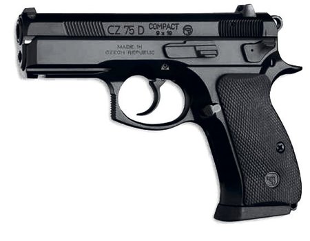 CZ 75 D Compact, jedna z nejpoužívanějších pistolí ozbrojenými složkami ve světě. Koncept zbraně dnes kopíruje více než desítka výrobců.