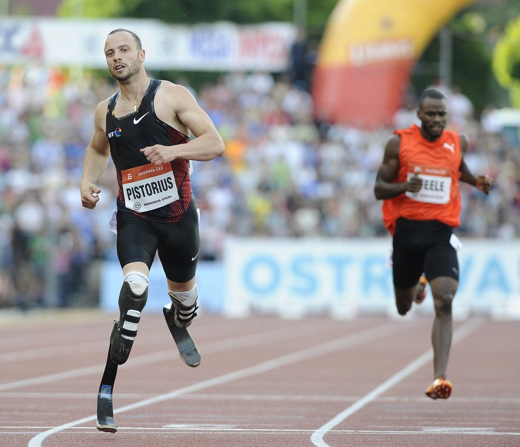 Handicapovaný atlet Oscar Pistorius