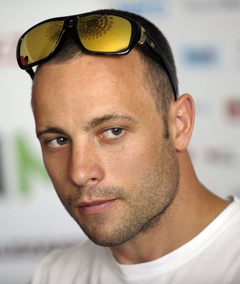 epa03583219 (FILE) A file picture dated 24 May 2012 shows South African double-amputee sprinter Oscar Pistorius during a press conference of the IAAF World challenge Golden Spike athletics meeting in Ostrava, Czech Republic. South African Olympic and Paralympic sprint runner Oscar Pistorius was in police custody on suspicion of shooting and killing his girlfriend, broadcaster eNCA reported on 14 February 2013. Beeld newspaper reported the shooting was accidental, after the athlete mistook the woman for a robber, but police have yet to formally comment on this. Police confirmed a woman in her 20s was killed inside a home in the capital Pretoria. A case of murder was being investigated.  EPA/FILIP SINGER