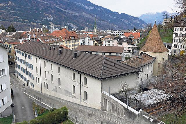 Vězení ve švýcarském Churu – tam se Pitr měl jednoznačně nejlépe