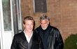 Hollywoodští krasavci Brad Pitt a George Clooney.