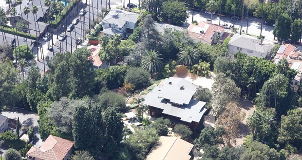 Dům Brada Pitta v Los Feliz