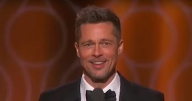 Brad Pitt pocítil velkou podporu od kolegů a přátel na předávání Zlatých Glóbů.