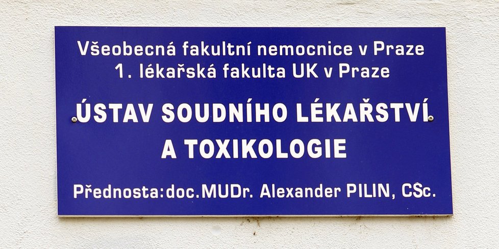 Ústav soudního lékařství a toxikologie VFN v Praze