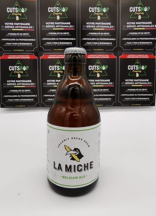 Belgické pivo Bochník (La Miche).