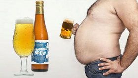 Pánové, pozor: Tohle pivo bude dělat krásné tělo, už žádný pupek!