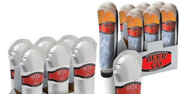 Pivo v tubě Pivo v tubě