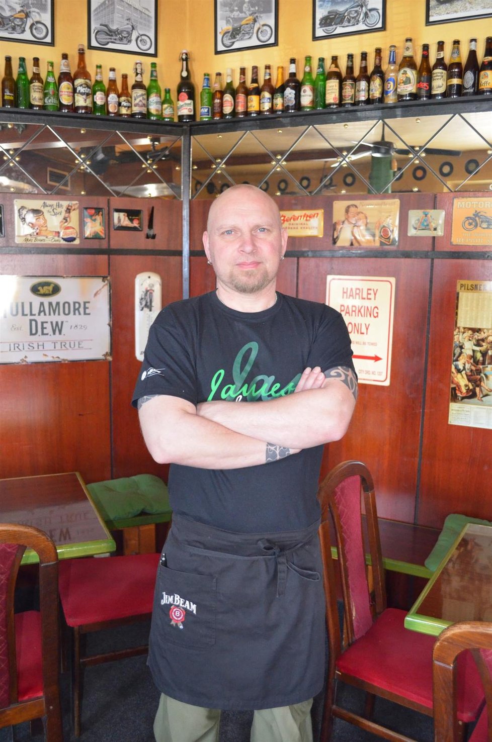 Václav Mech Drhovský, 54 let, majitel Forbes baru, Strakonice