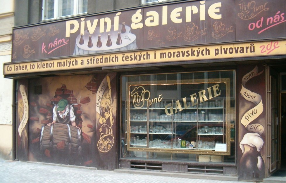 Pivní galerie v Holešovicích