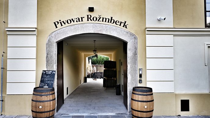 Obnovený pivovar Rožmberk se stal oblíbenou zastávkou při cestování po Jižních Čechách