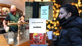 „Pomalé umírání restaurací,“ zní z Prahy: Podniky přijdou až o polovinu tržeb, i stánkaři mají utrum