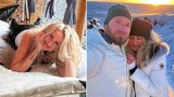 Vendula Pizingerová v minus šestnácti slavila 50: Překvapení od manžela u zamrzlého vodopádu!
