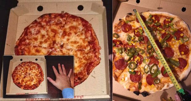 „Na pizze chybí 5 cm.“ Nováček Telepizza dopálil Čechy, jídlo přeměřili