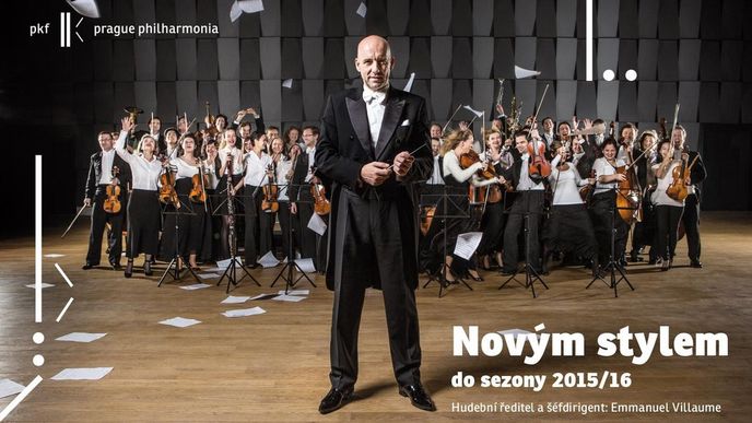 PKF - Prague Philharmonia vstupuje do sezóny 2015/2016 novým stylem