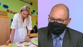 Ministr školství Robert Plaga (ANO) chce respirátory pro učitele nejen v Praze (13. 9. 2020).