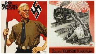 Nacismus je číslo jedna a další neuvěřitelné plakáty z 2. světové války 