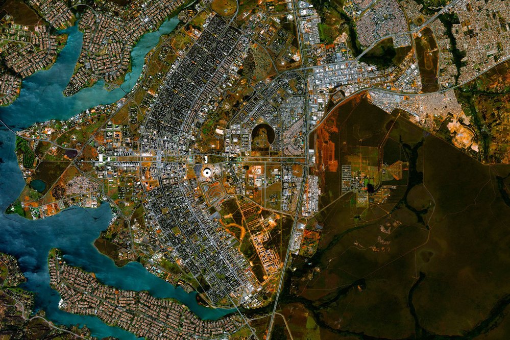 Brazilské hlavní město Brasília