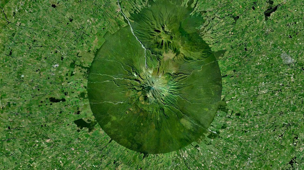 Sopka Taranaki na Novém Zélandu