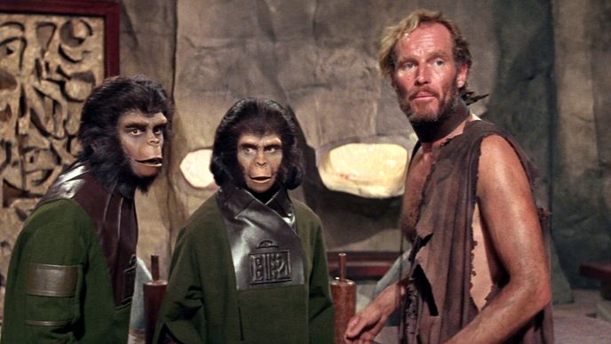 Mluvící šimpanzi z filmu Planeta opic nemusí být jen fikce - ilustrační snímek.