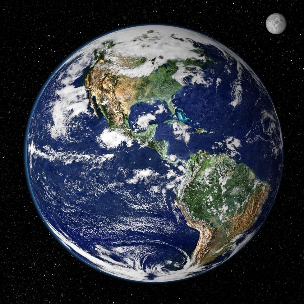 Obrázky, jako jsou tyto, na kterých je Země kulatá, jsou podle placatozemců grafický podvrh
