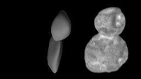 Planetka Ultima Thule podle vědců už jako sněhulák nevypadá